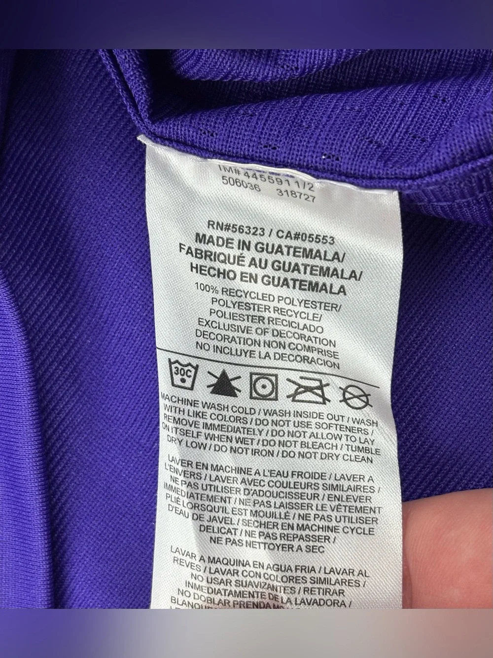 Nike | NFL | Minnesota Vikings |‎ #8 Kirk Cousins Jersey | Men’s Size Large